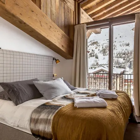 Apartment Duplex 5 Pieces Luxe Aux Pieds Des Pistes Avec Hammam Et Cheminee - Fr-1-694-87 Val-d'Isere